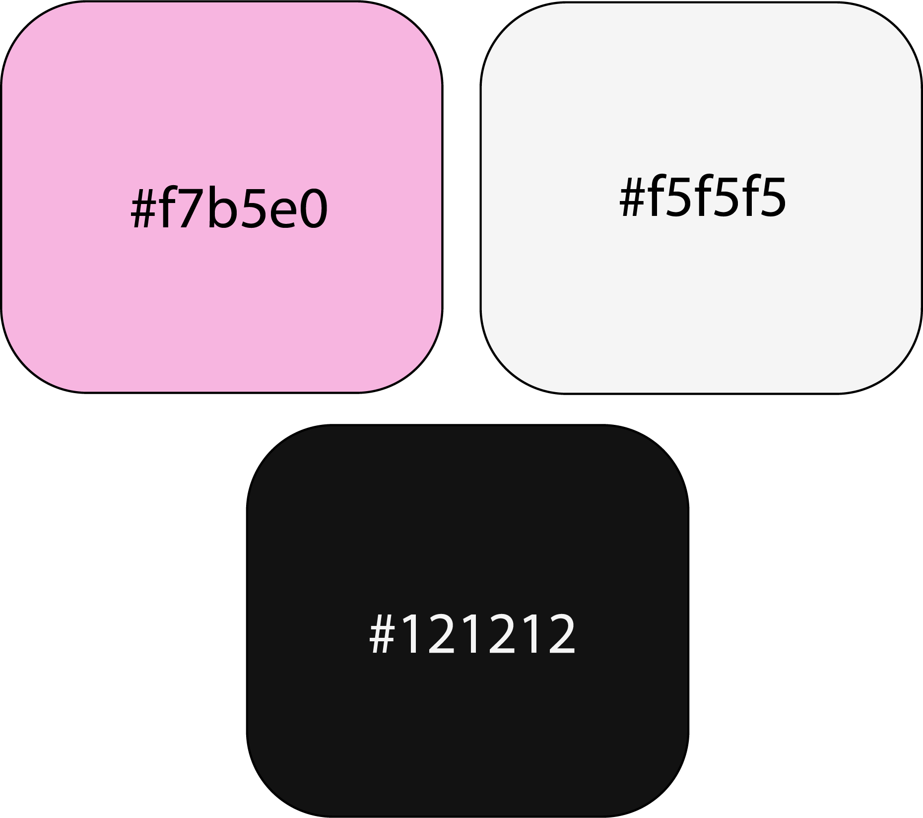 Kendall's personal logo color palette.